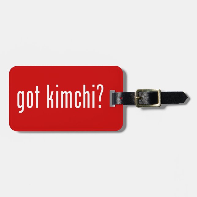 got kimchi? luggage tag (Front Horizontal)