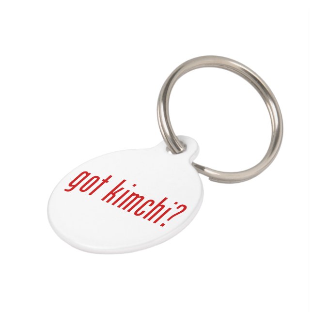 got kimchi? pet tag (Side)
