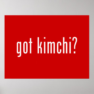 got kimchi? poster