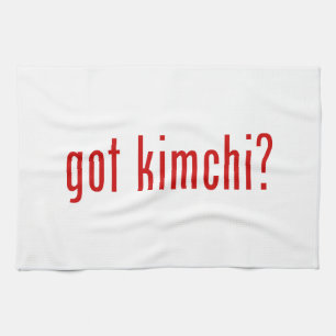 got kimchi? tea towel