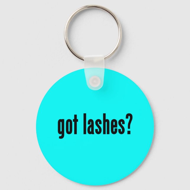 got lashes? key ring (Front)