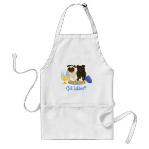 Got Latkes Hanukkah Pug Aprons