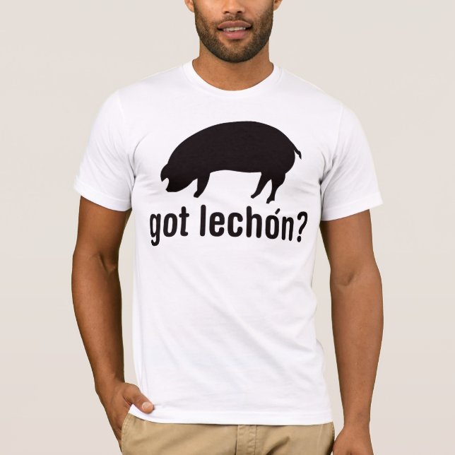 Got Lechon - Basic Black T-Shirt (Front)
