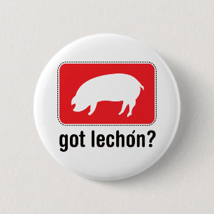 Got Lechon - Red 6 Cm Round Badge