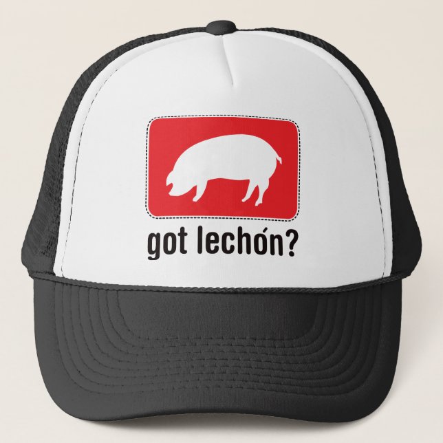 Got Lechon - Red Trucker Hat (Front)