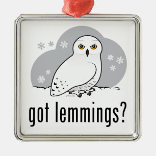 got lemmings? metal tree decoration