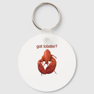 got lobster? logo key ring