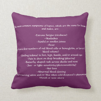 Got Lupus? Cushion