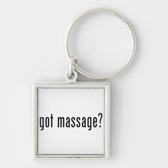 Got Massage? Key Ring (Front)