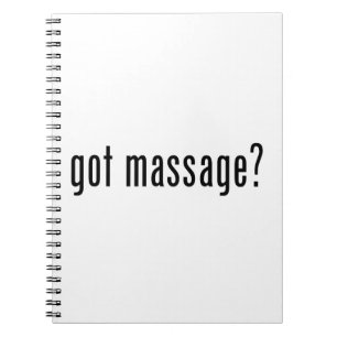 Got Massage? Notebook