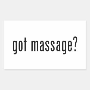 Got Massage? Rectangular Sticker