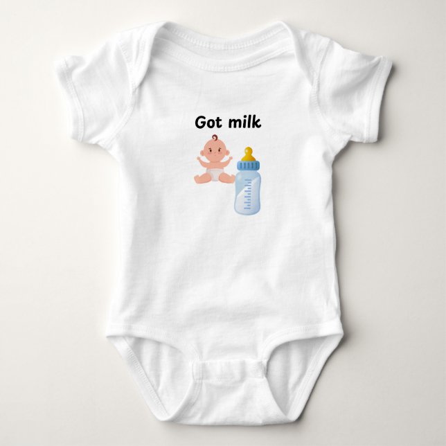 Got milk baby bodysuit (Front)