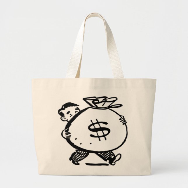 GOT MONEY ? LARGE TOTE BAG (Front)