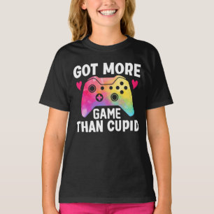 Got More Game Than Cupid Valentine Video Game T-Shirt