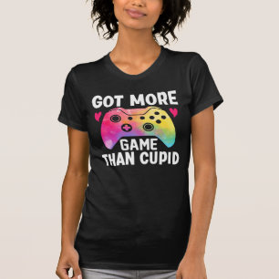Got More Game Than Cupid Valentine Video Game T-Shirt