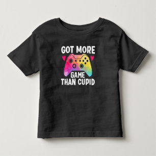 Got More Game Than Cupid Valentine Video Game Toddler T-Shirt