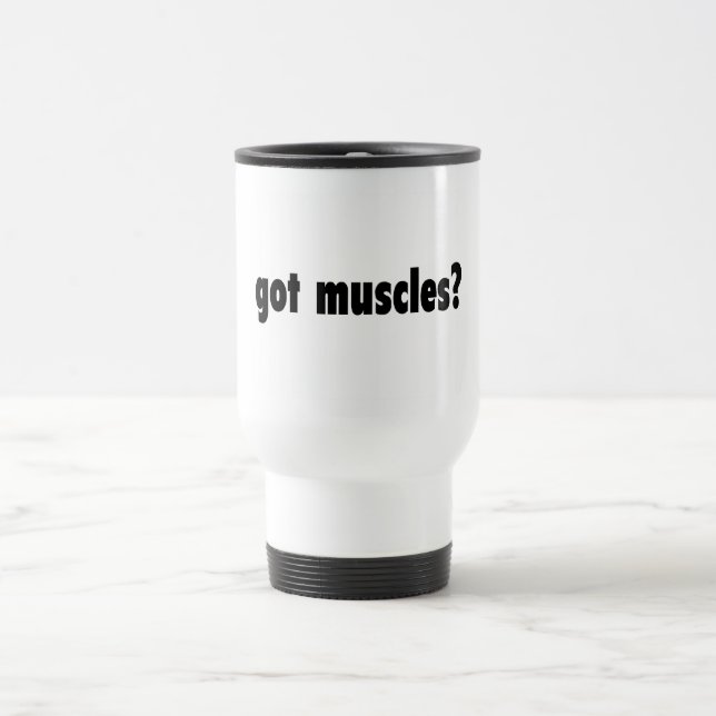 got muscles travel mug (Center)