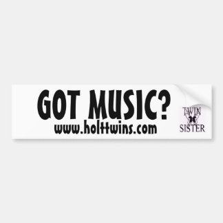 Got Music Bumper Sticker