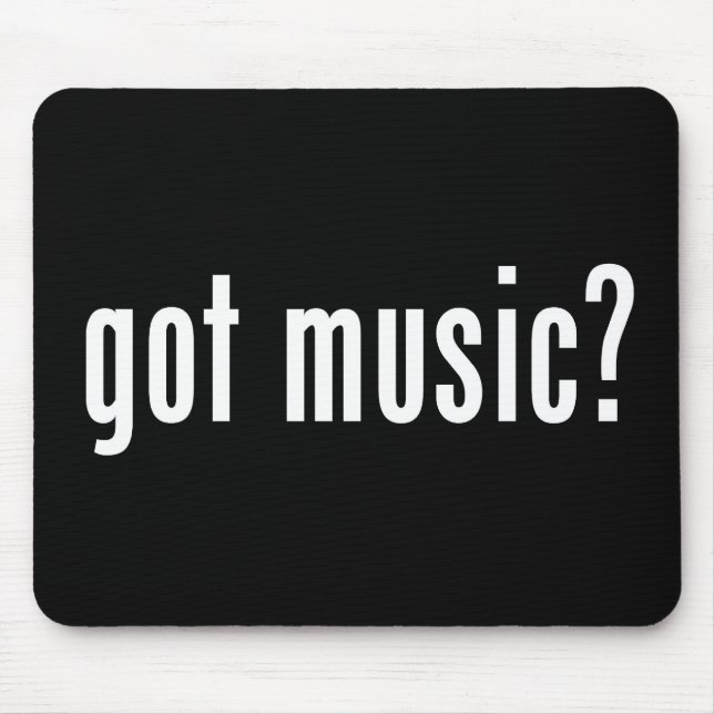 Got Music Mouse Mat (Front)