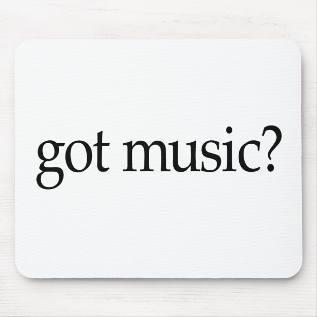 Got Music Mouse Mat (Front)