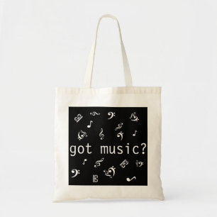 Got music? tote bag