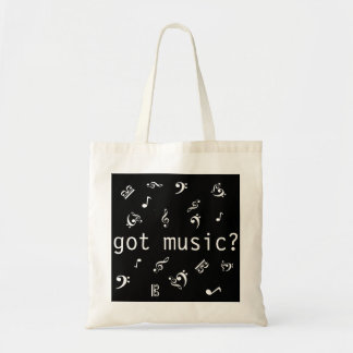 Got music? tote bag