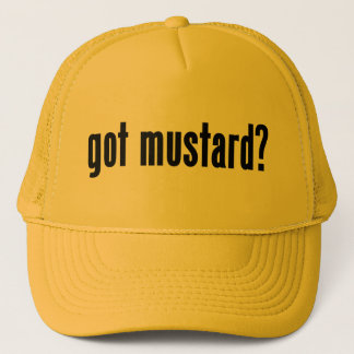 got mustard? trucker hat