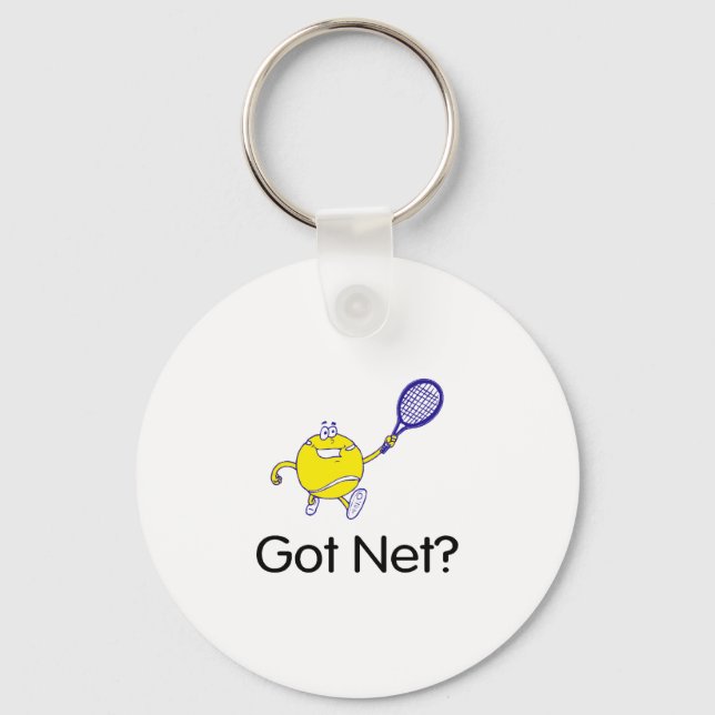Got Net? (Tennis) Key Ring (Front)