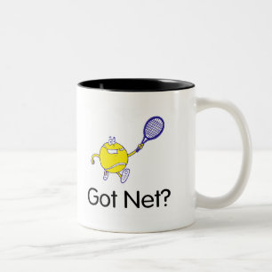 Got Net? (Tennis) Two-Tone Coffee Mug