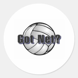 Got Net (Volleyball) Classic Round Sticker