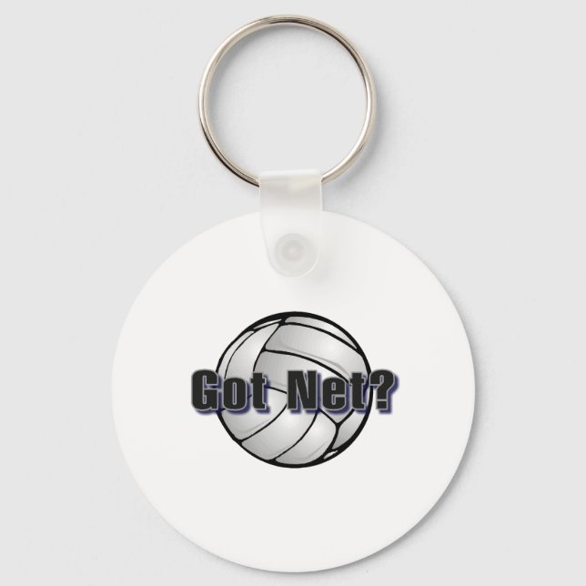 Got Net (Volleyball) Key Ring (Front)