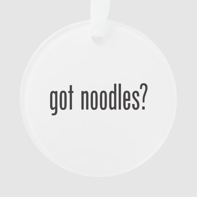 got noodles ornament (Front)