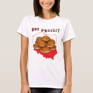 got paczki? Polish Map T-Shirt