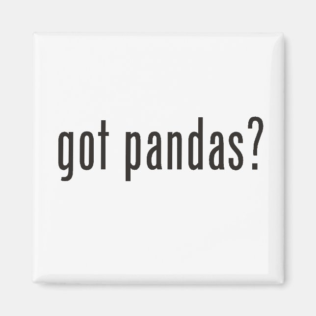 got pandas? magnet (Front)