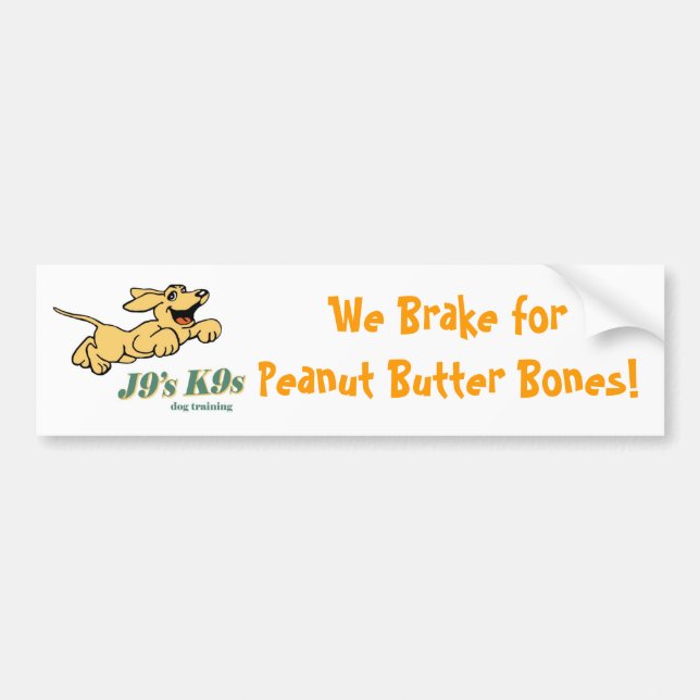 Got Peanut Butter? Bumper Sticker (Front)