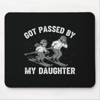 Got Ped By My Daughter Funny Skiing _7  Mouse Mat
