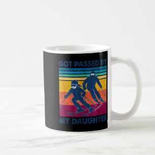 Got Ped By My Daughter Funny Skiing  Coffee Mug