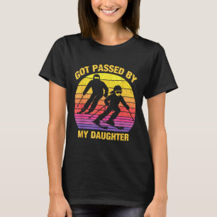 Got Ped By My Daughter Funny Skiing Family T-Shirt