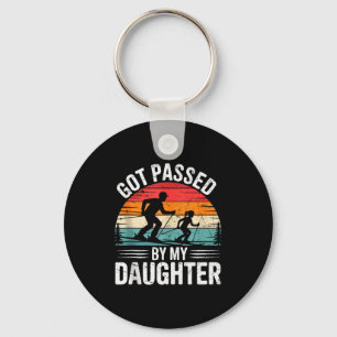Got Ped By My Daughter Ski Dad Retro Snow Sports D Key Ring