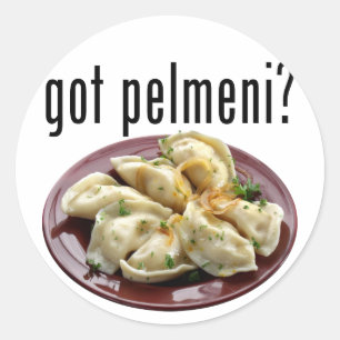 Got pelmeni? Пельмени есть? Classic Round Sticker