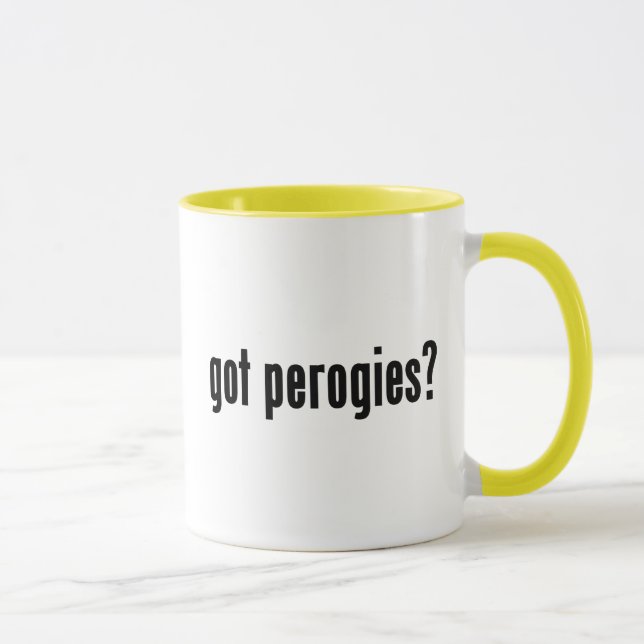 got perogies? mug (Right)