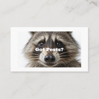 "Got Pests?" Pest Control Business Card