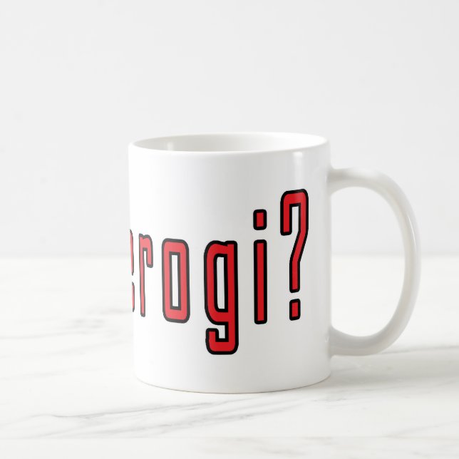 got pierogi? coffee mug (Right)