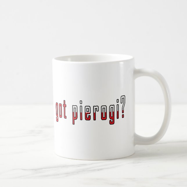 got pierogi? Flag Coffee Mug (Right)