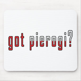 got pierogi? Flag Mouse Mat