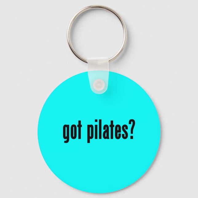 got pilates? key ring (Front)