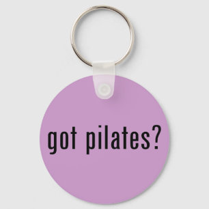 got pilates? key ring