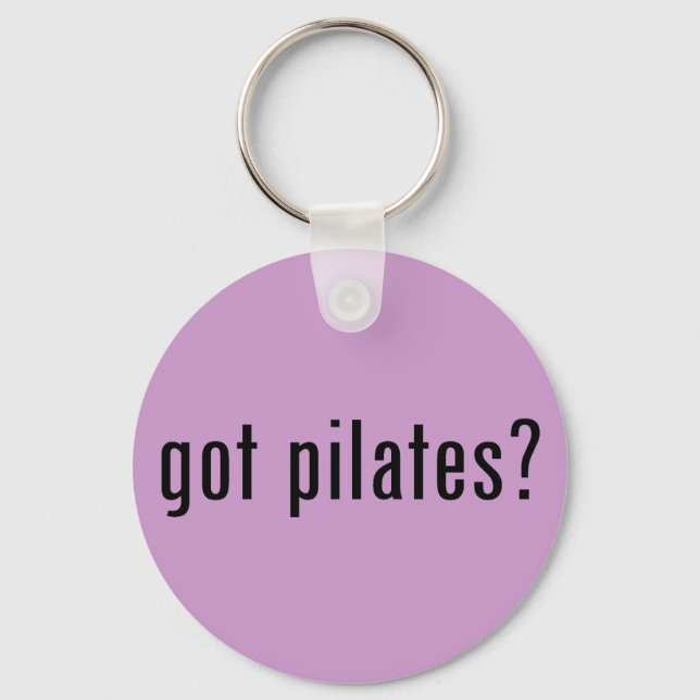 got pilates? key ring (Front)