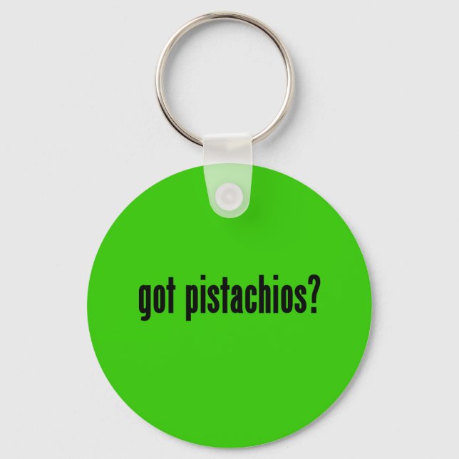 got pistachios? key ring (Front)