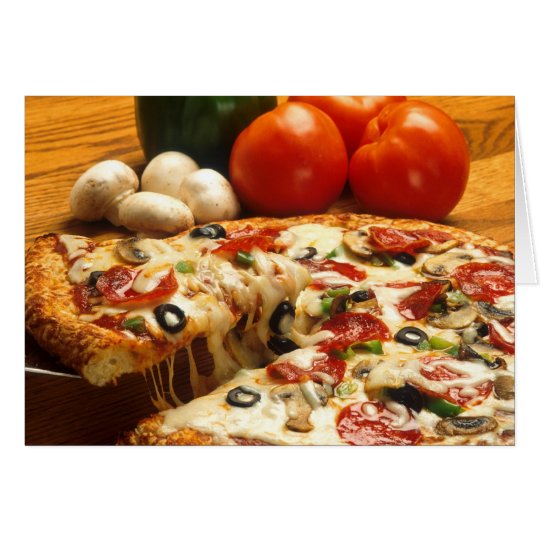 Got Pizza? greeting card